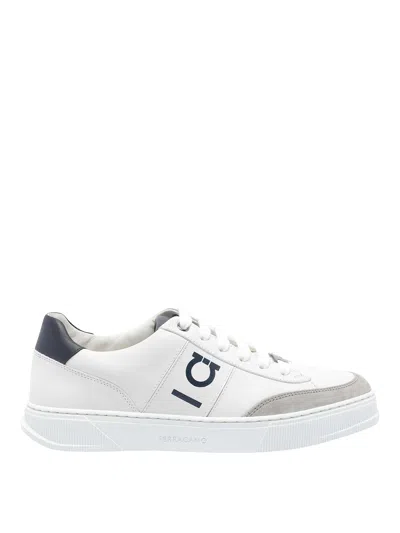 FERRAGAMO ZAPATILLAS - BLANCO