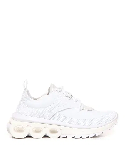 Ferragamo Nima Sneaker In White