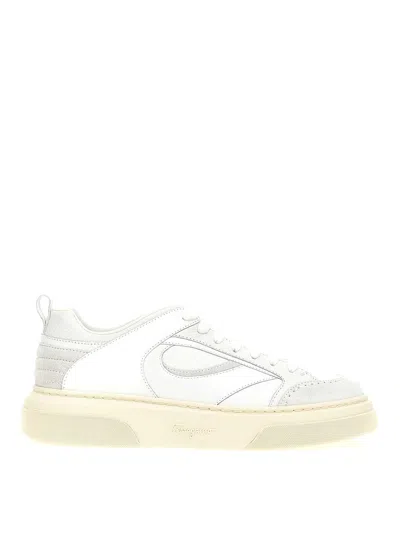 Ferragamo Zapatillas - Blanco In White