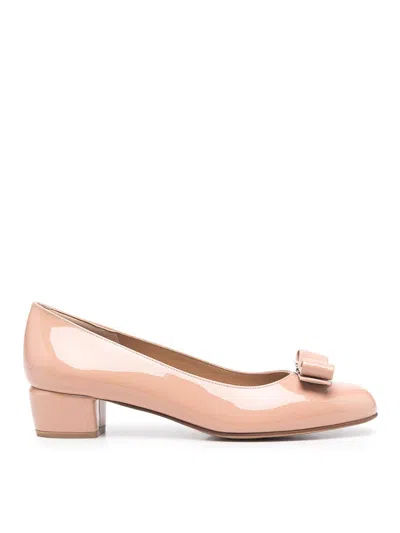 Ferragamo Woman Pumps Pink Size 7 Leather