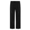 Ferragamo Zip Detail Tailored Trousers In Black
