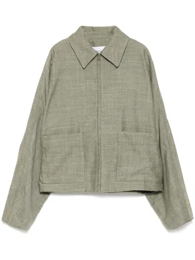 FERRAGAMO ZIP FASTENING JACKET