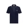 Ferragamo Zip Collar Polo Shirt