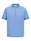 Ferragamo Cotton Polo Shirt With Zip Closure