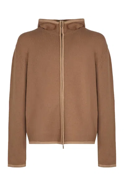 FERRAGAMO ZIPPED CARDIGAN