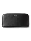 Ferragamo Zipped Continental Wallet In Black