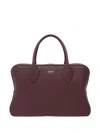 Ferragamo Double Handle Tote Bag In Red