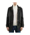 Ferragamo Zipper Cotton Suit In Black
