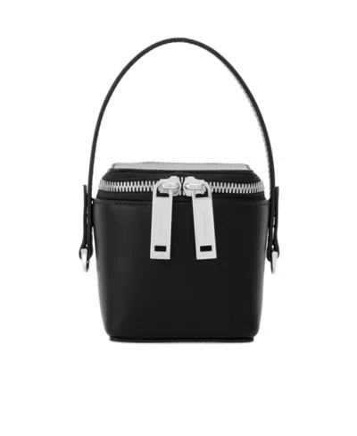Ferragamo Zippered Cosmetic Bag In Black
