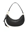 Ferragamo Women's Hobo Smile S Negro Media Luna In Black