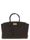 Ferragamo 'new  Studio Soft (l)' Handbag In Brown