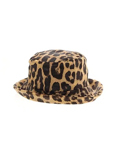 Pre-owned Ferragamo's Creations Sun Hat In Brown