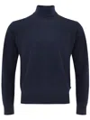Ferrante Elegant Blue Wool Sweater For Men