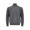 Ferrante Elegant Gray Wool Sweater For Men In Gray
