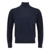 Ferrante Elegant Blue Wool Sweater For Men In Blue