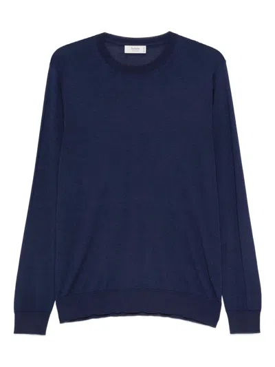 Ferrante Jersey Silk/ Cashmere In Blue