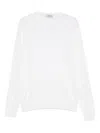 Ferrante Crew-neck Top In White