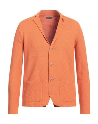 Ferrante Man Blazer Mandarin Size 42 Cotton