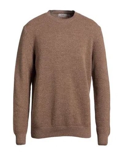 Ferrante Man Sweater Beige Size 36 Wool, Silk, Cashmere In Brown