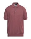 Ferrante Man Sweater Garnet Size 50 Cotton In Red