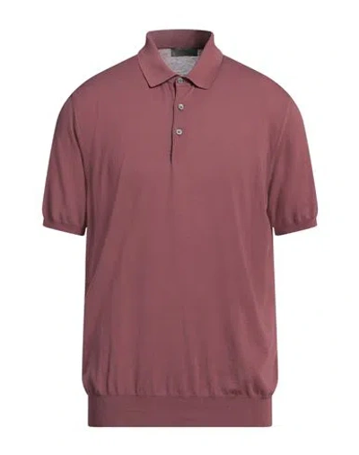Ferrante Man Sweater Garnet Size 50 Cotton In Red