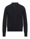 Ferrante Man Sweater Midnight Blue Size 48 Merino Wool