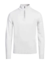 Ferrante Man Turtleneck Light Grey Size 44 Wool, Cashmere In Grey