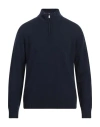 Ferrante Man Turtleneck Midnight Blue Size 44 Wool, Cashmere
