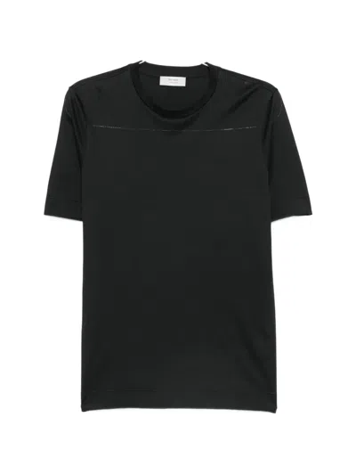 Ferrante Round-neck T-shirt In Black