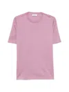 Ferrante Round-neck T-shirt In Pink