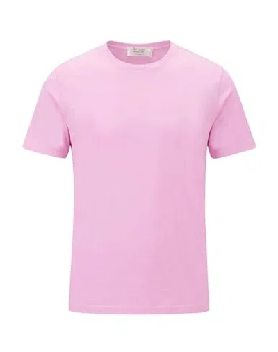 Ferrante Royal Red Man T-shirt Magenta Size 40 Cotton