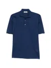 Ferrante Short-sleeve Polo Shirt In Blue