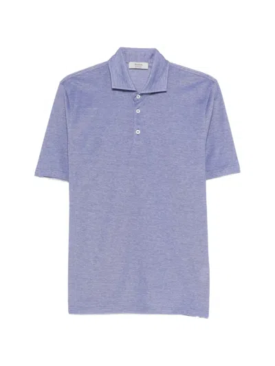 Ferrante Short-sleeve Polo Shirt In Blue