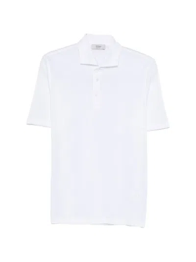 Ferrante Short-sleeve Polo Shirt In White