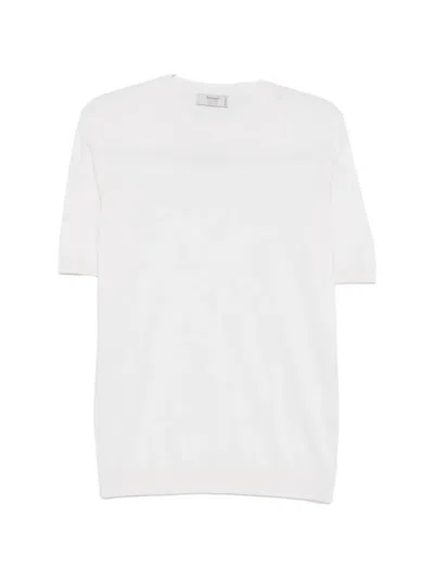 Ferrante Short-sleeve Round-neck T-shirt In White