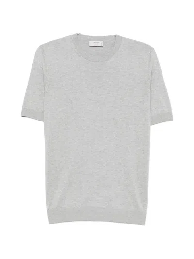 Ferrante Short-sleeve Sweater In Blue