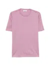 Ferrante Round-neck T-shirt In Pink