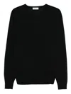 Ferrante V-neck Sweater In Black