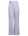 Ferrante Woman Pants Lilac Size 8 Lyocell In Purple