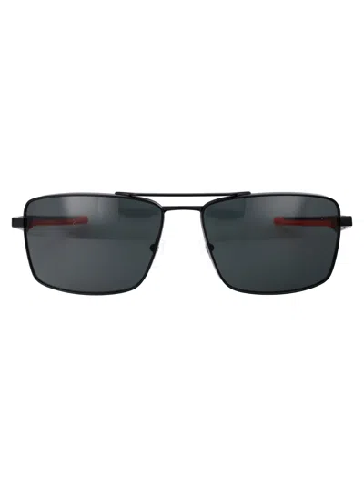 Ferrari 0fz5001 Sunglasses In Black