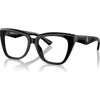 Ferrari 52mm Square Optical Glasses In Black