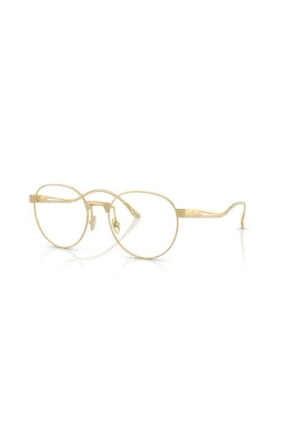 Ferrari 53mm Phantos Optical Glasses In Gold