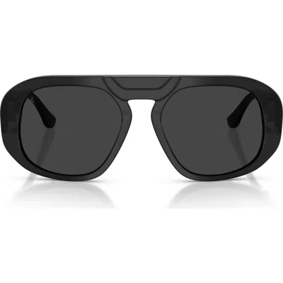 Ferrari 54mm Polarized Pillow Sunglasses In Black