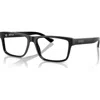 Ferrari 55mm Rectangle Optical Glasses In Black