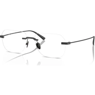 FERRARI FERRARI 55MM RECTANGLE OPTICAL GLASSES