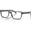 Ferrari 55mm Rectangle Optical Glasses In Gray