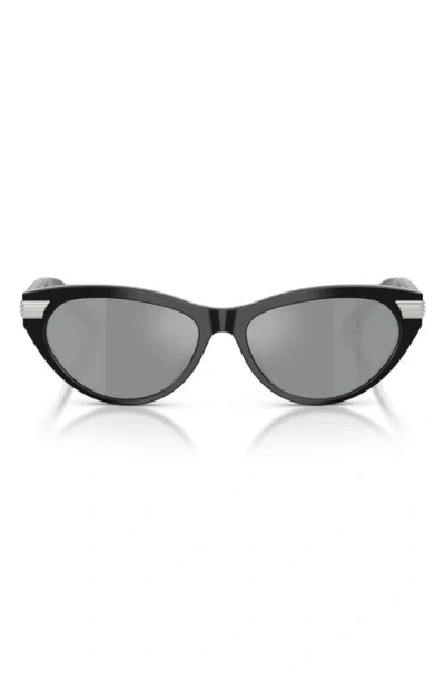 Ferrari 56mm Cat Eye Sunglasses In Neutral