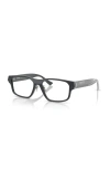 Ferrari 56mm Rectangle Optical Glasses In Gray