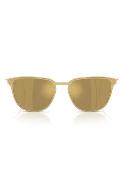 Ferrari 56mm Square Sunglasses In Gold