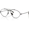 Ferrari 58mm Irregular Optical Glasses In Black